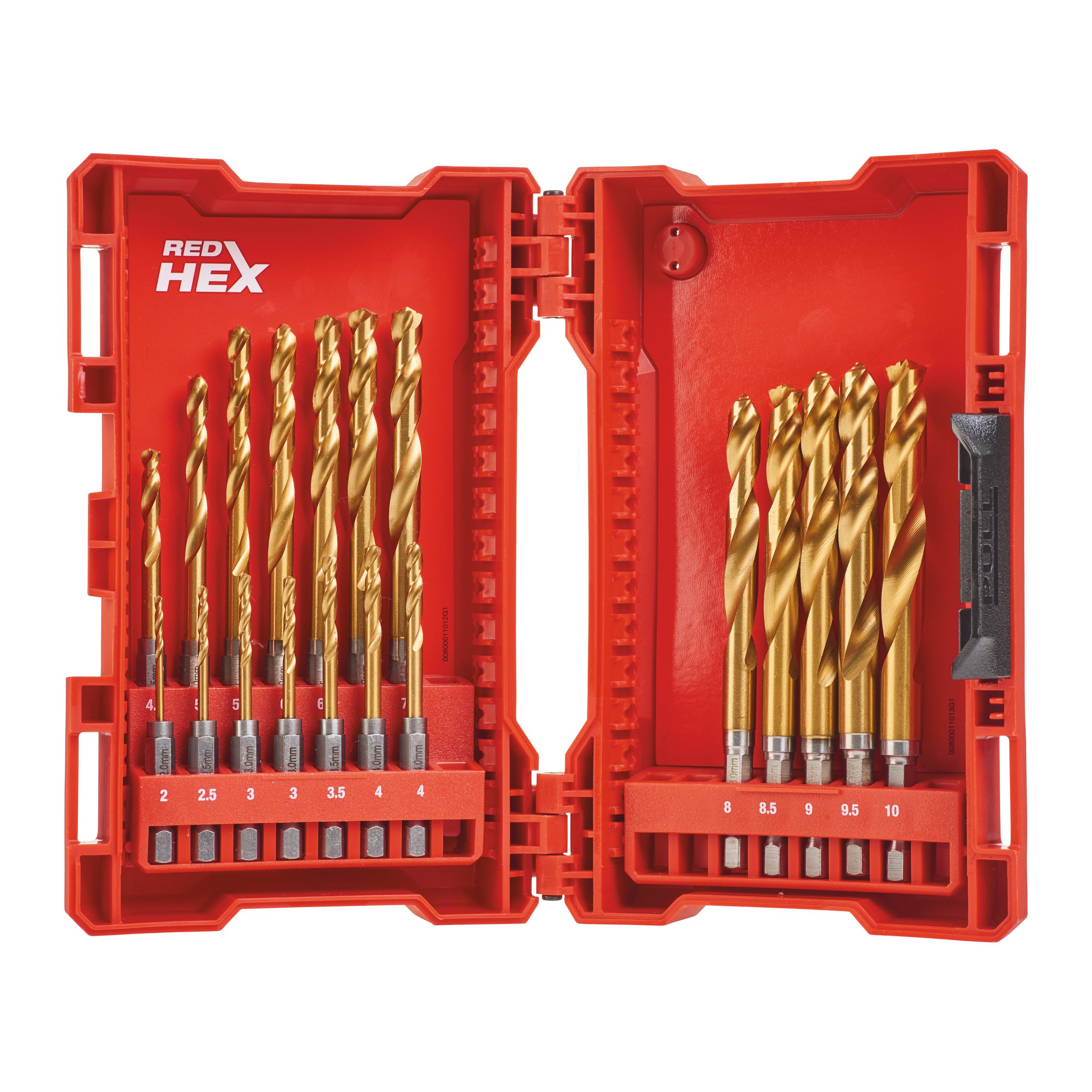 ESTUCHE 19 BROCAS HSS-G TIN MILWAUKEE