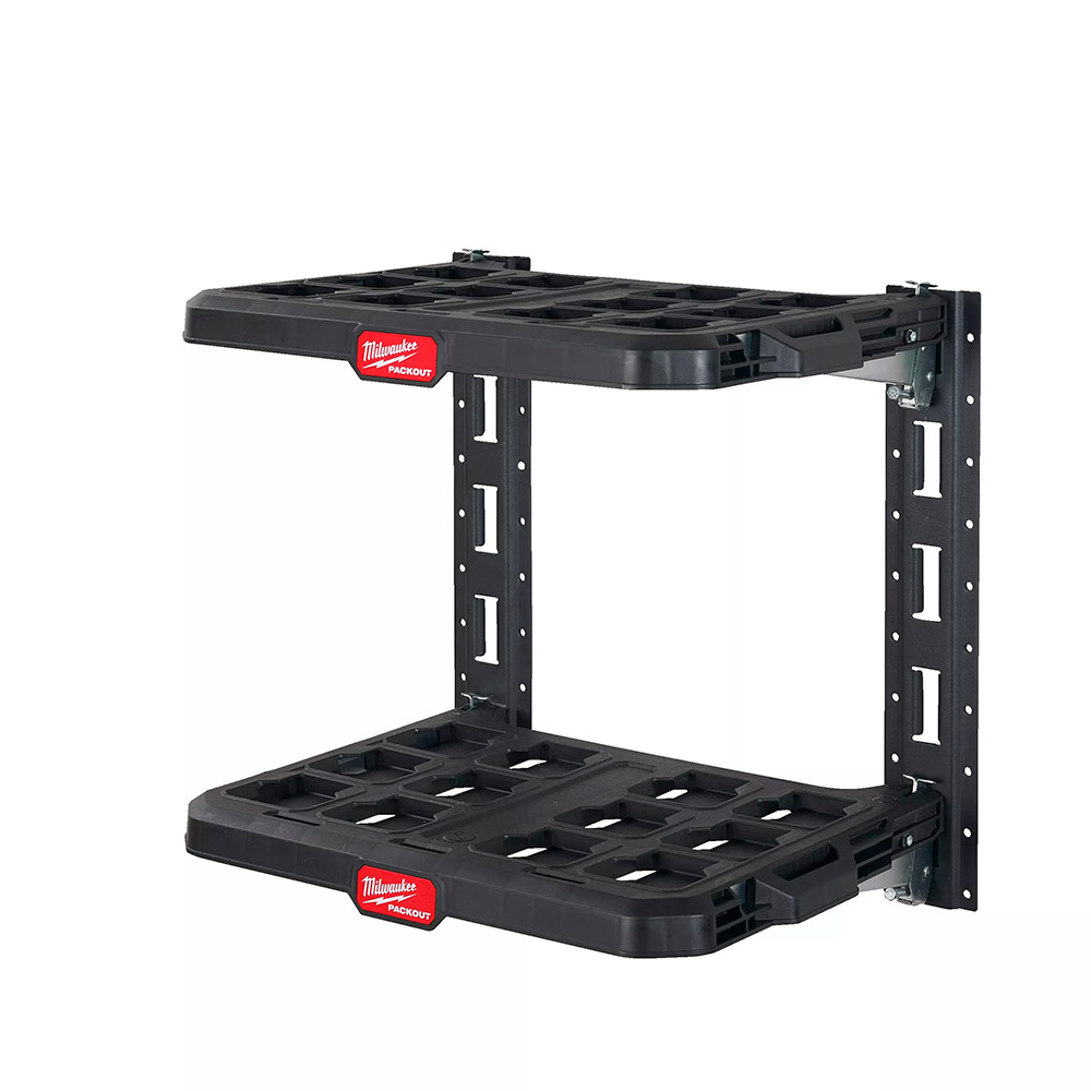 RACK DE MONTAJE PACKOUT (2 estantes + E-Track) MILWAUKEE